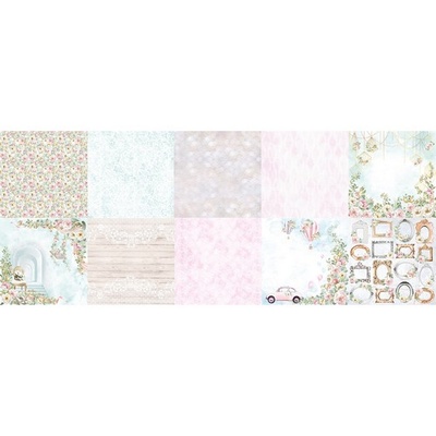 Набір скрап-паперу Walking on clouds, ТМ Фабрика Декору