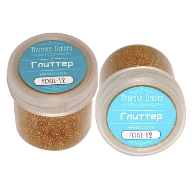 Глітер Бронза
