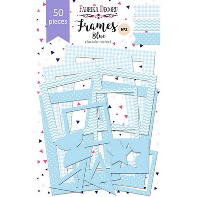 Набір рамок №2 Blue 50шт., ТМ Фабрика Декору