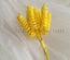 Гілочки-спіральки, колір жовтий, пучок з 12 штук