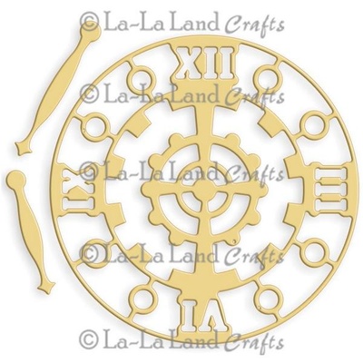 Ніж для вирубки La-La Land Crafts - Steampunk Clock