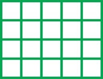 Ніж для вирубки LARGE WINDOW від Cheery Lynn Designs - Велике вікно (сітка і квадрати)