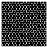 Маска Соты 15,2*15,2см толщина 0,15мм SCB53100013