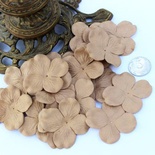 Гортензія, колір: коричневий, 5см, 20 шт.