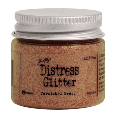 Глиттер Ranger - Distress Glitter - Tarnished Brass