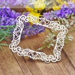 Чипборд від Вензелик - Рамка 163, розмір: 90x73 мм