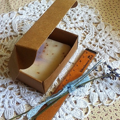 Коробка пакувальна, крафт-картон, 9,3*5,7*3 см, 1 шт.