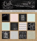 Набор бумаги от My Mind's Eye - Chalk Studio, 15x15 см