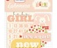 Высечки Carta Bella - It's a Girl - Ephemera Cardstock Die-Cuts