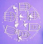 Чипборд від Wycinanka - Клітки з пташками, 6 шт.