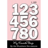 Ніж для вирубки My Favorite Things - Die-namics By the Numbers DIE ONLY (MFT091)