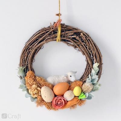 Набір великодніх яєць Easter Eggs Rainbow 4, пастельні, 18 шт., dpCraft