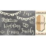 Чипборд Фабрика Декору - FDCH-118, колір молочний, крафт