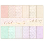 Набір двостороннього скрап-паперу UHK Gallery - Celebration Celebration 2, 30,5x30,5см, 6 аркушів