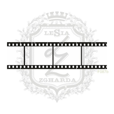 Акриловый штамп Lesia Zgharda F087b Фотопленка