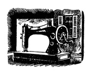 Гумовий штамп Stamper's Anonymous - Donna Salazar - A Stitch In Time Stamp