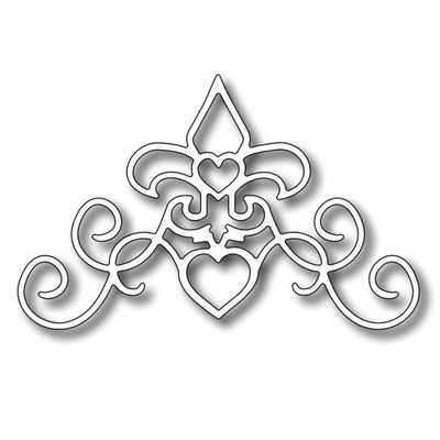 Лезвие Frantic Stamper - Precision Die - Filigree corner #1