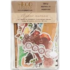 Набор вырубки от EcoPaper "Старые письма", 49 элементов