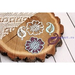 Нож для вырубки "Цветок с листочком" от AgiArt