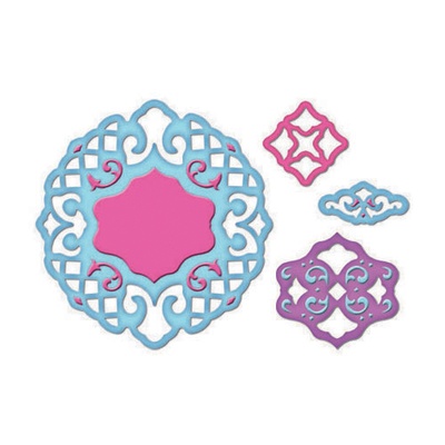 Ніж для вирубки від Spellbinders - Lattice Pendants