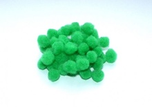 Помпон от ScrapBerry's, зеленый, 1 см, 50 шт