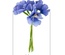 Букет дзвіночків карпатських, колір синій, 6 шт., ТМ Фабрика Декору