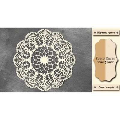 Набір чіпбордів TM Fabrika Decoru FDCH - 221, колір молочний, крафт