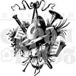 Акриловий штамп "Оркестр"