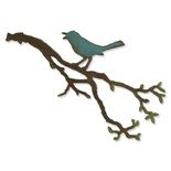 Лезвие от Sizzix - Sizzix - Tim Holtz - Bigz Die Bird Branch