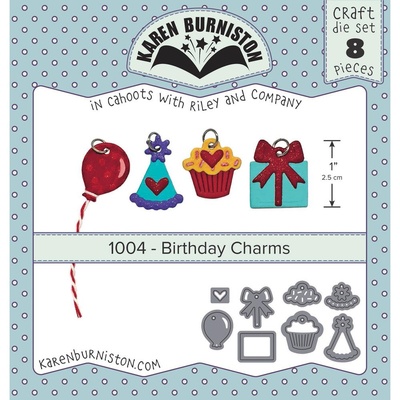 ПІД ЗАМОВЛЕННЯ - Karen Burniston Dies - Birthday Charms