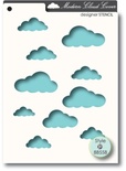 Маска від Memory Box - Stensils - Cloud Cover