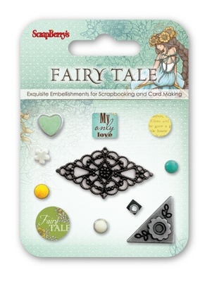 Набір декоративних брадсів від ScrapBerryʼs - Казка про Фей