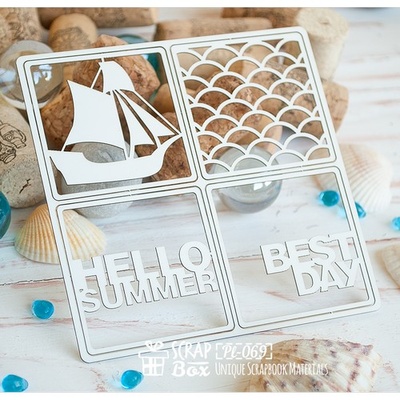 Чипборд ScrapBox - Карточка Project Life PL - 069