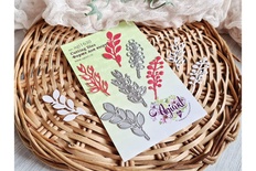 Ножі для вирубки "Аромат лугів" від AgiArt, 3 шт., 53*18 мм, 54*19 мм, 55*23 мм