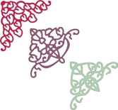 Ніж для вирубки від Cheery Lynn Designs - Lace Corner Deco E