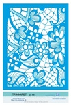 Трафарет от Евгения Курдибановская ТМ - Кружева, формат А5