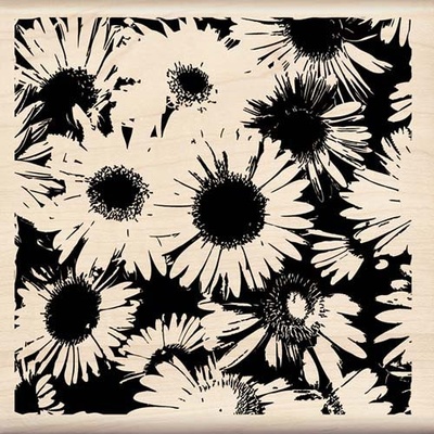 Гумовий штамп від Inkadinkado - Поле ромашок