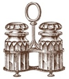 Акриловий штамп K008 «Солонка», розмір 3,4×4,1 см