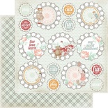 Лист двусторонней скрапбумаги The ScrapCake - This & That, 30х30 см