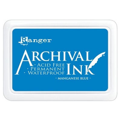 Архівне чорнило Ranger - Archival Ink Pads - Manganese Blue