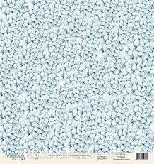 Аркуш двостороннього скрап-паперу від Mona Design - Hydrangea, 30x30cм