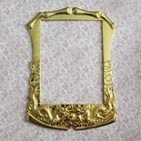 Рамка пластикова, під золото, 115х15 мм, 1 деталь