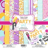 Набор скрапбумаги Party Girl, 30,5x30,5см, Фабрика Декору