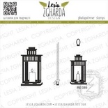 Набор акриловых штампов Lesia Zgharda Підсвічники RE089, 4 шт