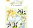 Набір висічок для скрапбукінгу, колекція My little panda boy 45шт., ТМ Фабрика Декору