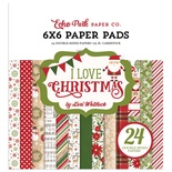Набор бумаги от Echo Park - I Love Christmas, 15х15см