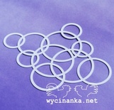 Маска-шаблон від Wycinanka - Фон з кругів 2