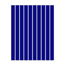 Набор полосок бумаги для квиллинга, 1 цвет (синий темный), 5х295мм, 160 г/м2,  100 шт.
