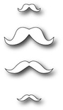 Нож для вырубки от Memory Box - Moustache Set, 4 шт.