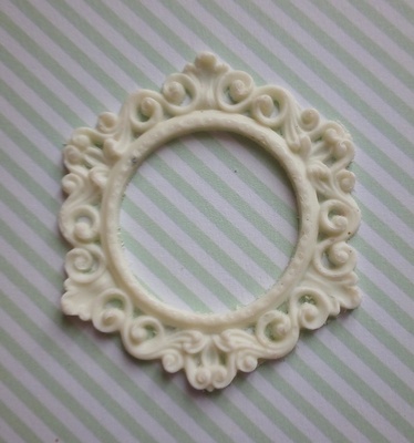 Гнучка пластикова фігурка - Рамка кругла №2